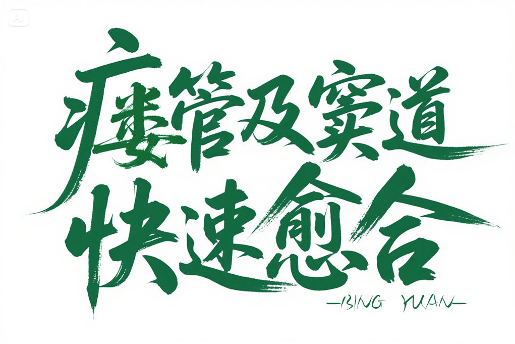 久治不愈新突破-瘘管及窦道快速愈合
